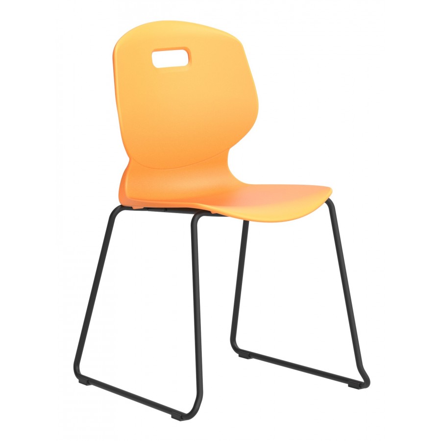 Arc Skid Frame Classroom / Visitors Chair 